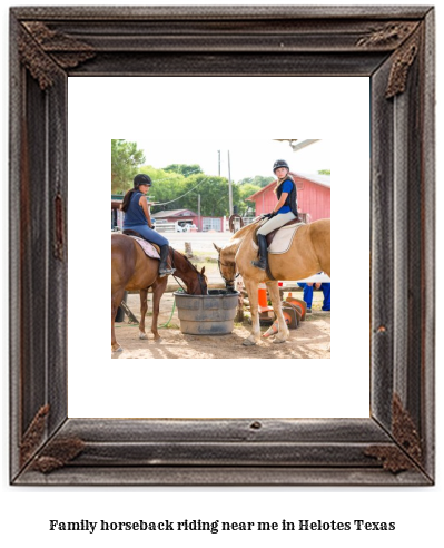 family horseback riding near me in Helotes, Texas